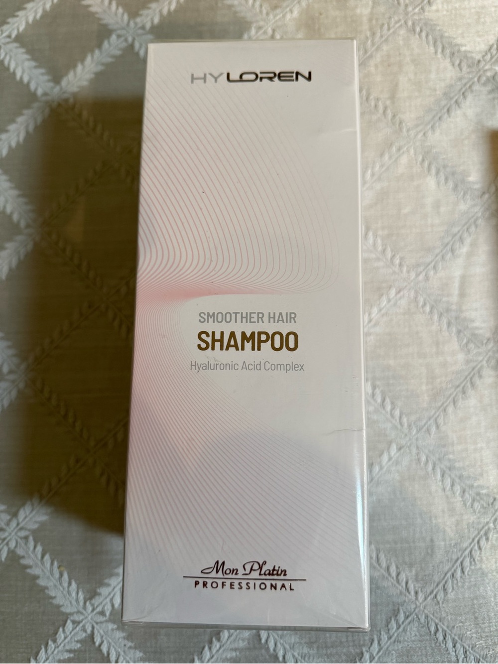 Hyloren Smoother Hair Shampoo - White & Gold Packaging